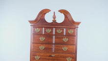 Load and play video in Gallery viewer, American Drew Cherry Tall Boy Dresser – 81” Statement Piece
