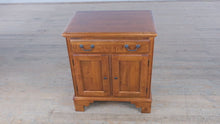 Load and play video in Gallery viewer, Ethan Allen English Country Farmhouse Nightstand
