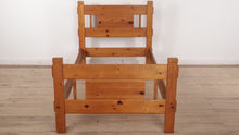 Load and play video in Gallery viewer, Knotty Pine Twin Size Bed
