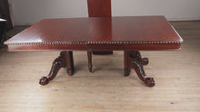 Load and play video in Gallery viewer, Camden Empire Pedestal Dining Table - 3 Leaves
