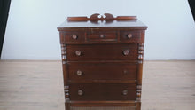 Load and play video in Gallery viewer, Tomlinson Solid Wood Chest of Drawers with Gallery Back
