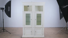 Load and play video in Gallery viewer, Pair of Cottage Lane Bookcase Cabinets

