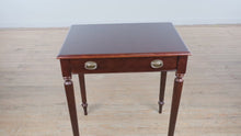 Load and play video in Gallery viewer, Bombay Company Mahogany Writing Desk or Console Table
