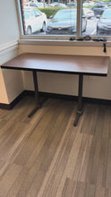 Load and play video in Gallery viewer, Simple Laminate Work Desk / Craft Table – 48x24
