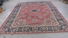 Load and play video in Gallery viewer, Nova Belgium Chinese Style Floral Medallion Area Rug 94 x 129
