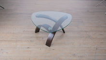 Load and play video in Gallery viewer, Magnussen Home Allure Pie Shaped Glass Top Coffee Table – T1396-65
