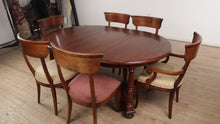 Load and play video in Gallery viewer, Dining Set by Harden -  52&quot; Round - 2 Leaves
