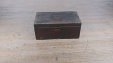 Load and play video in Gallery viewer, Antique Hand-Painted Folk Art Trunk
