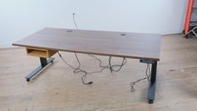 Load and play video in Gallery viewer, Uplift 72 x 30 Electric Standing Desk with Solid Wood Top and Programmable Memory
