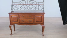 Load and play video in Gallery viewer, Carolina Cherry Sideboard Buffet with Hutch by Sumter Furniture
