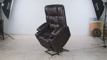 Load and play video in Gallery viewer, MCombo Dual Motor Power Lift Recliner Chair with Heat and Massage – Brown
