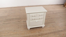 Load and play video in Gallery viewer, White Charleston Nightstand - American Signature
