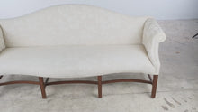 Load and play video in Gallery viewer, Traditional Camelback Upholstered Sofa with Rolled Arms
