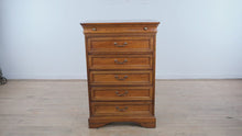 Load and play video in Gallery viewer, Drexel Solid Oak Chest of Drawers
