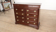 Load and play video in Gallery viewer, Jamestown Sterling Cherry 10-Drawer Chest of Drawers
