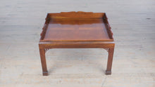 Load and play video in Gallery viewer, Rare Baker Furniture Historic Charleston Tray Top Butler’s Coffee Table
