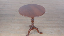 Load and play video in Gallery viewer, Round Paige Home Pedestal Side Table – 22” Round
