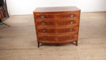 Load and play video in Gallery viewer, Dr Author&#39;s Flamed Mahogany Dresser / Chest - White Furniture
