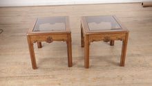 Load and play video in Gallery viewer, Pair of Oak Side Tables - Gordon&#39;s
