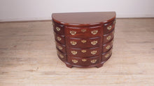 Load and play video in Gallery viewer, Mahogany Demi Lune Chest by Madison Square
