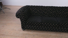 Load and play video in Gallery viewer, Black Diamond Chesterfield Style Couch
