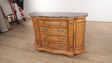 Load and play video in Gallery viewer, Oak Encore Buffet with Stone Top
