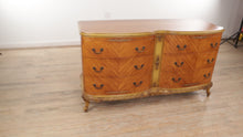 Load and play video in Gallery viewer, Carved French Satinwood Dresser
