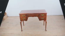 Load and play video in Gallery viewer, Pennsylvania House Solid Wood Vanity Desk with Lift Mirror
