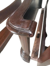 Load image into Gallery viewer, Cherry Banded Queen Size High Back Bed
