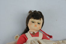 Load image into Gallery viewer, Madame Alexander Jo 413 Little Women Vintage 8 Inch Doll Red Dress White Apron
