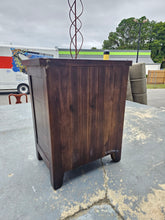 Load image into Gallery viewer, Rustic Nightstand with Lower Cabinet
