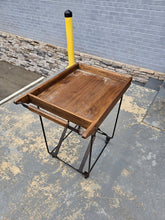 Load image into Gallery viewer, Palecek “Camden” Tea Cart – Wood &amp; Iron Bar Cart
