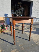 Load image into Gallery viewer, Antique Round Solid Wood Table
