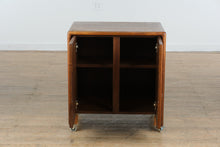Load image into Gallery viewer, Modern Solid Wood Office Credenza – Rolling Storage Cabinet
