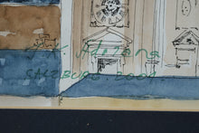 Load image into Gallery viewer, Salzburg Cathedral Watercolor Signed by Artist
