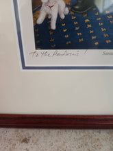Load image into Gallery viewer, William Mangum Signed &quot;Santa’s Joy&quot; Framed Holiday Print

