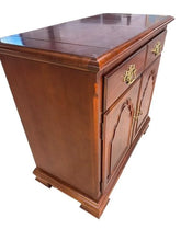 Load image into Gallery viewer, Stanley Furniture Solid Cherry Flip-Top Server
