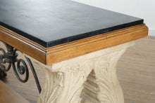Load image into Gallery viewer, Spanish Colonial Style Console Table with Stone Top – 72”
