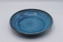 Load image into Gallery viewer, Linda Arms Studio Pottery Blue Stoneware Bowl 8.5 Inch
