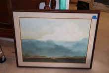 Load image into Gallery viewer, Vintage 1976 Signed Taylor Landscape Print – 42&quot; x 32.5&quot; – Framed and Matted
