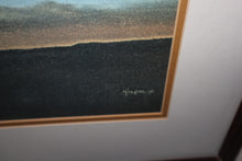 Load image into Gallery viewer, Vintage 1976 Signed Taylor Landscape Print – 42&quot; x 32.5&quot; – Framed and Matted
