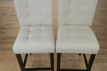 Load image into Gallery viewer, Pair of Modern Tufted Barstools
