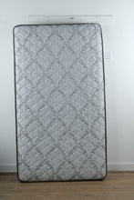 Load image into Gallery viewer, Antique White Iron Twin Bed Frame – Ornate Cast Iron Design with Optional Custom Mattress
