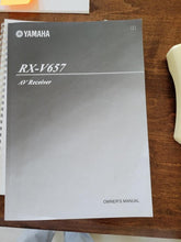 Load image into Gallery viewer, Yamaha RX V657 AV Receiver 7 Channel Home Theater Stereo Amplifier
