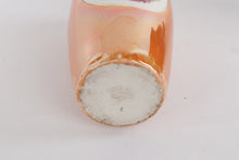 Load image into Gallery viewer, Lusterware Portrait Vase – Hand-Painted Lady Cameo, 8” Tall
