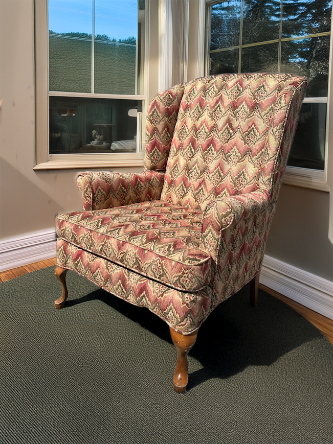 The Charlotte Wingback Chair – Classic Comfort & Timeless Style