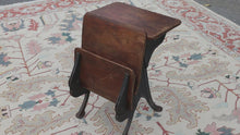 Load and play video in Gallery viewer, Vintage School House Desk
