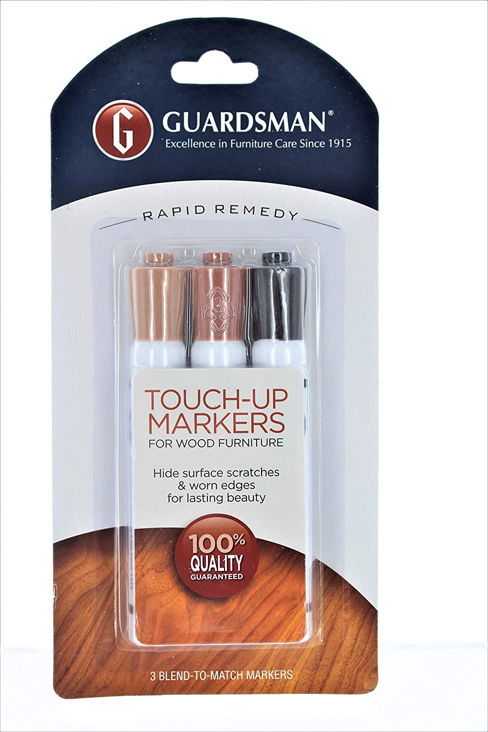 Guardsman Wood Repair Touch-Up Markers - 3 Pack