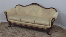 Load and play video in Gallery viewer, Vintage Swan Neck Sofa
