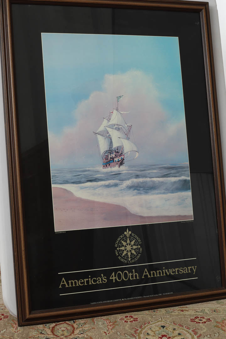 America's 400th Anniversary Framed Print